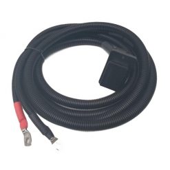 50 amp 12v Extension Lead 8 B&S Wire with External Mount and Split Tube