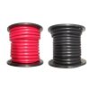 4 B&S 21mm2 Red Black Sheath 168 amp Single Core Wire, 2 B&S (35mm2) 188 amp