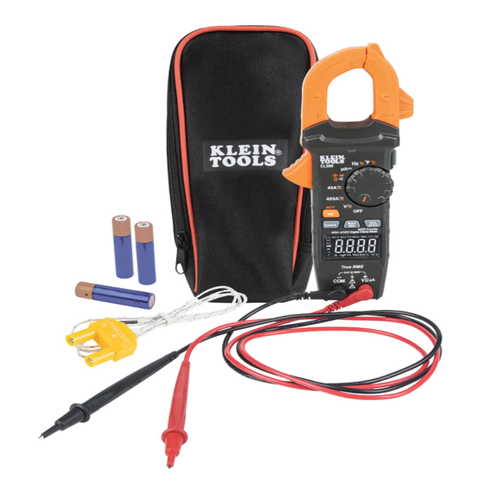 Klein AC DC Clamp Meter CL390