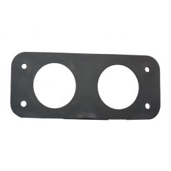 Dual Round Meter Panel Mount Face Plate