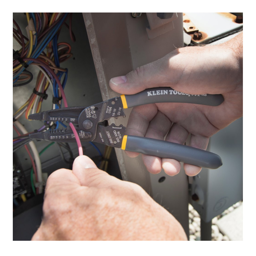 Klein Kurve Long Nose Wire Stripper Crimper - Image 5