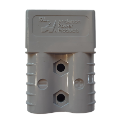 Alternative view of 120 Amp Genuine Anderson Plug Grey - Single