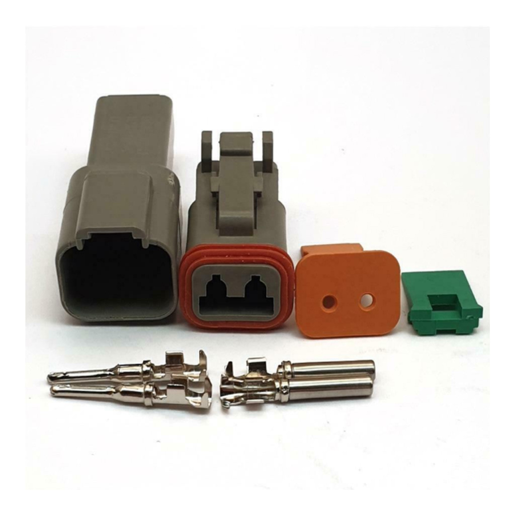Deutsch Plug 2 pin to 12 pin Solid or 'F' Electrical Connectors Waterproof - Image 3