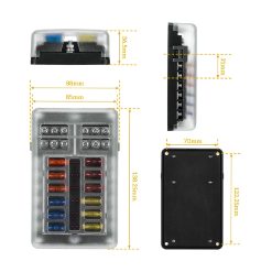 fuse block dimensions