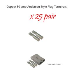 50 amp Anderson Plug Copper Terminals