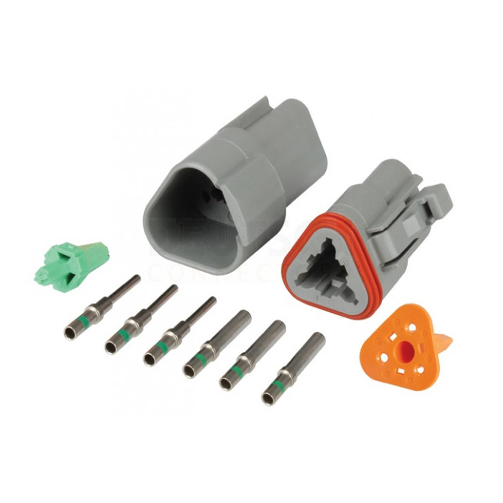 Deutsch DT 3-Way 3 Pin Electrical Connector