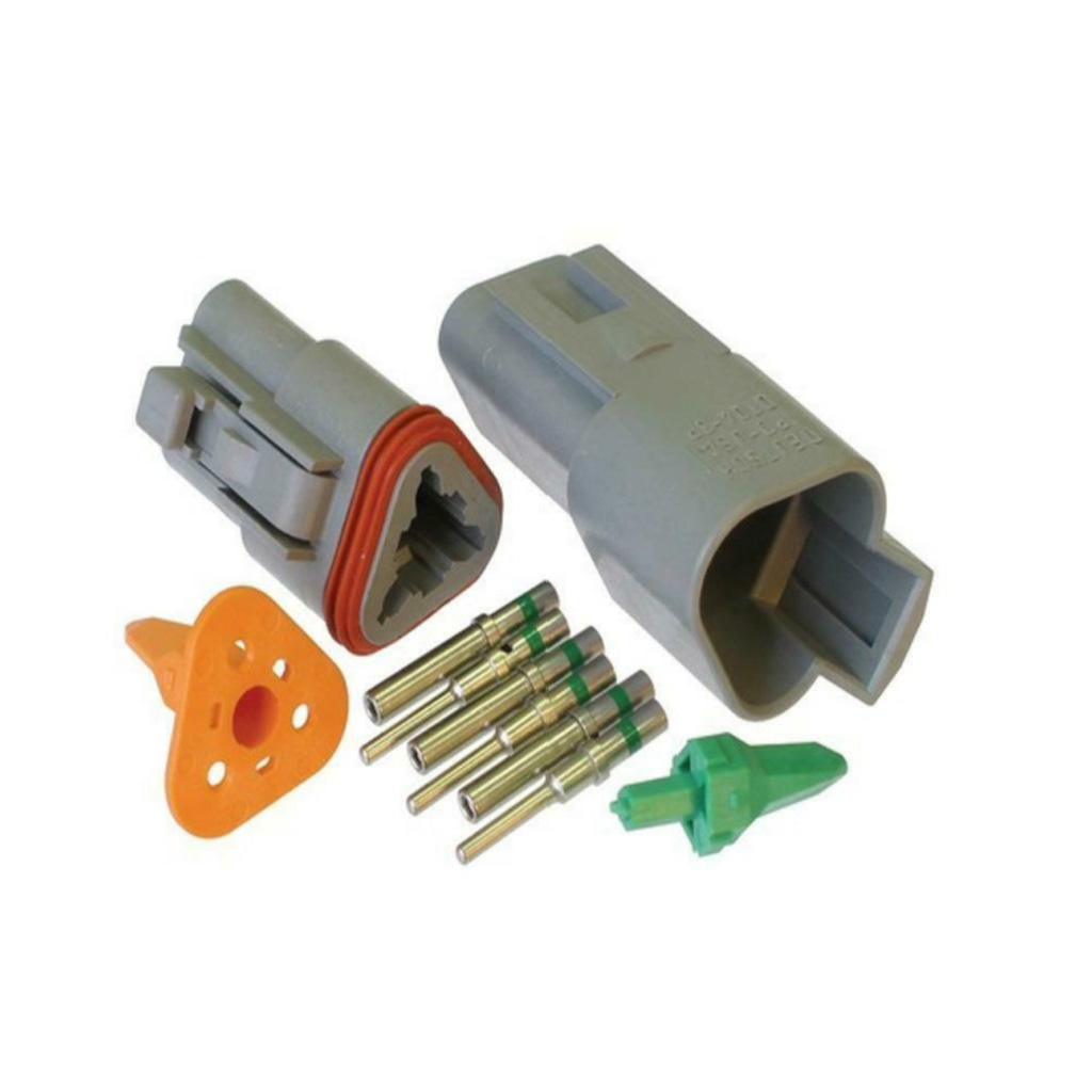 Deutsch Plug 2 pin to 12 pin Solid or 'F' Electrical Connectors Waterproof - Image 5