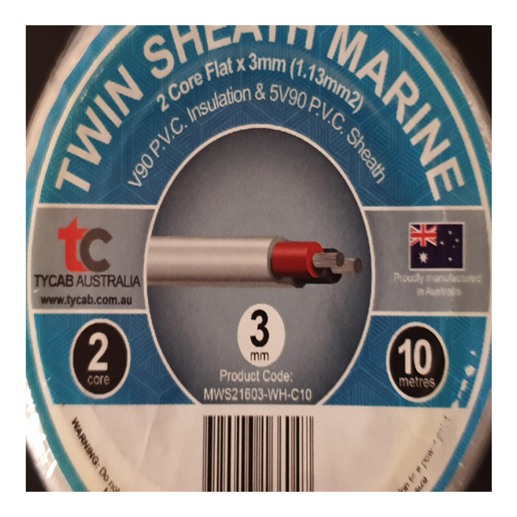 3mm x 10m tinned