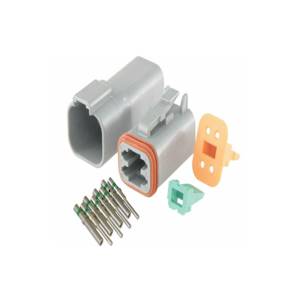 Deutsch Plug 2 pin to 12 pin Solid or 'F' Electrical Connectors Waterproof - Image 7
