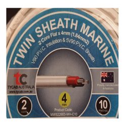 4mm x 10m tinned