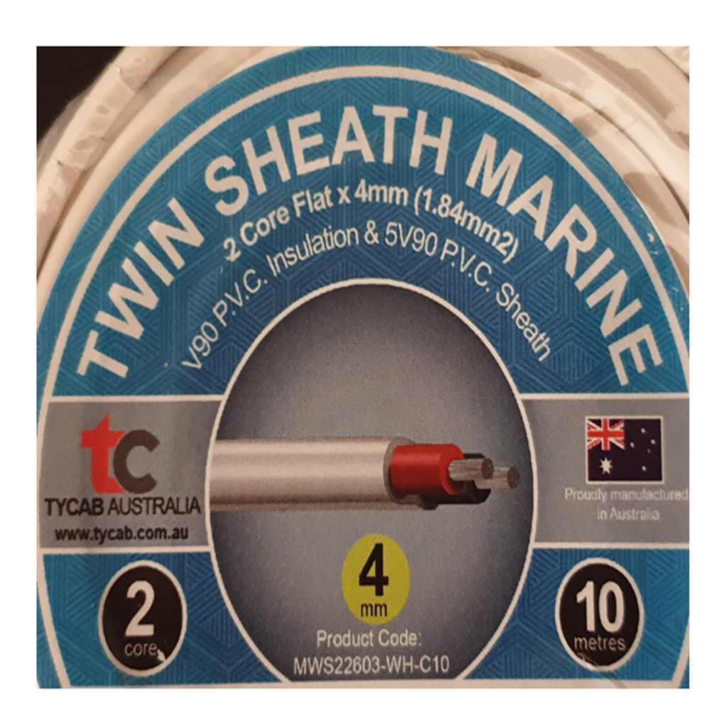 4mm x 10m tinned