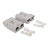 50 amp Anderson Style Plug Grey - Pair