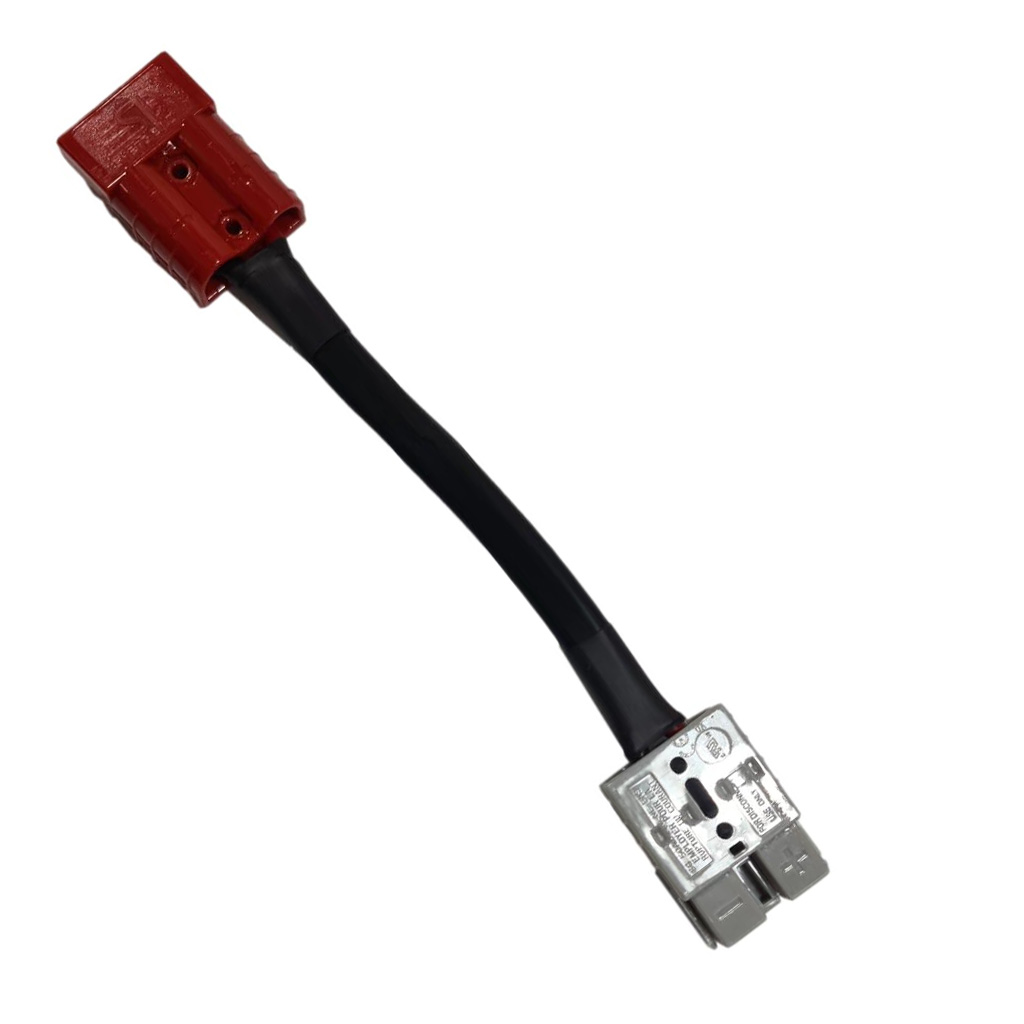 50amp Anderson Connector Grey to 50 amp Anderson Connector Red Adaptor - Image 2