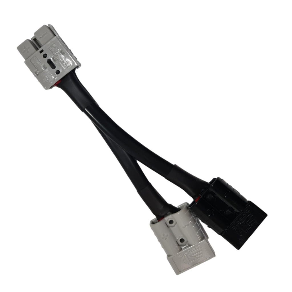 50amp Anderson Plug Grey to 50a Anderson Plug Black, Blue, Red, Yellow Splitter - Image 2