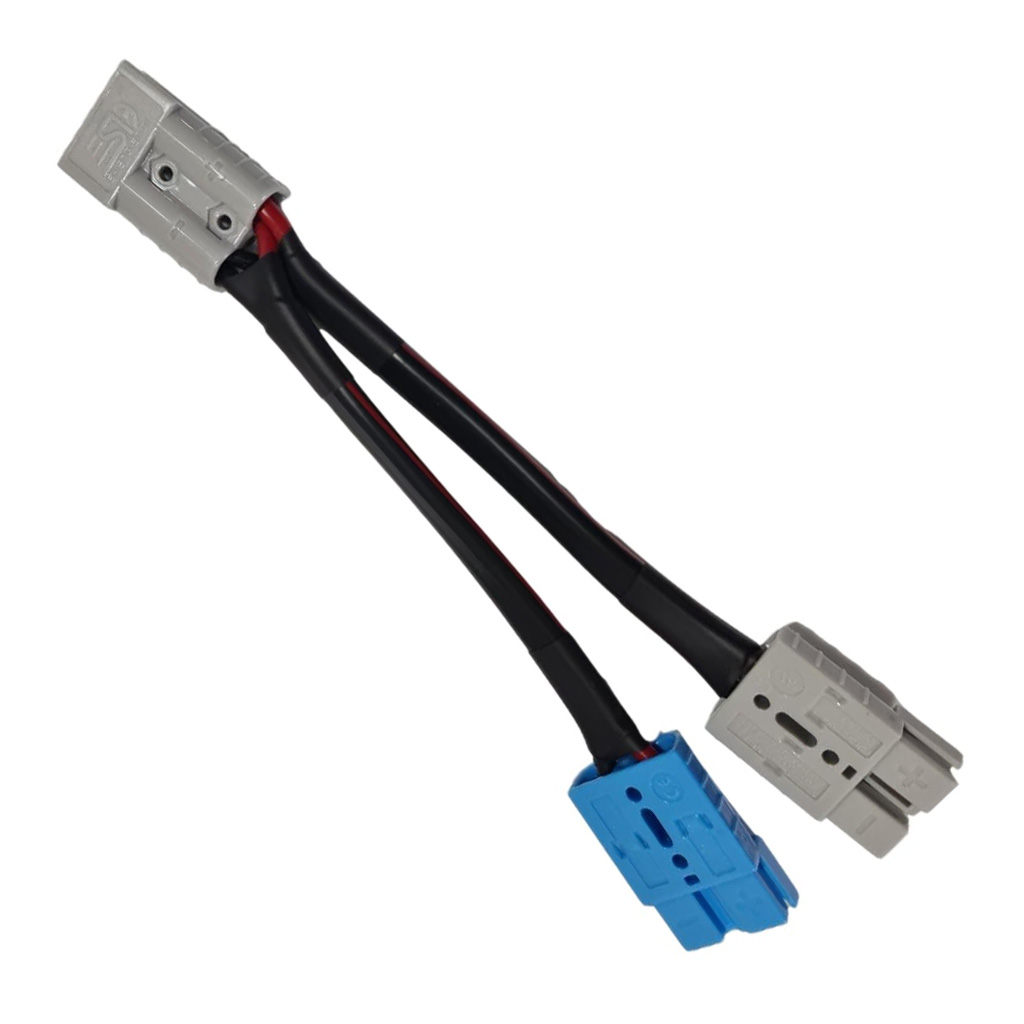 50amp Anderson Plug Grey to 50a Anderson Plug Black, Blue, Red, Yellow Splitter - Image 3