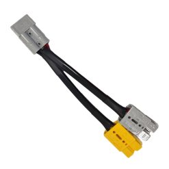 Alternative view of 50 amp Anderson Plug Grey to 50 amp Anderson Plug Yellow, Grey Splitter