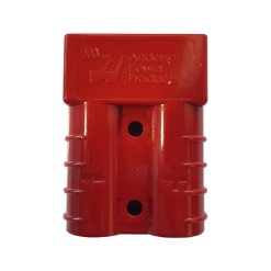 Alternative view of 50 Amp Genuine Anderson Plug Red with Terminals