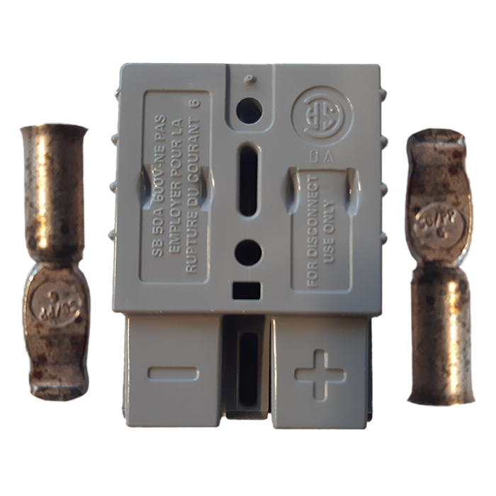 50 Amp Genuine Anderson Plug Grey - Image 6