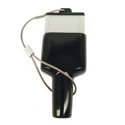 Alternative view of 50 amp Anderson Plug Grey with 2pc Dust Cover Kit Black Top / Bottom Wire Cable