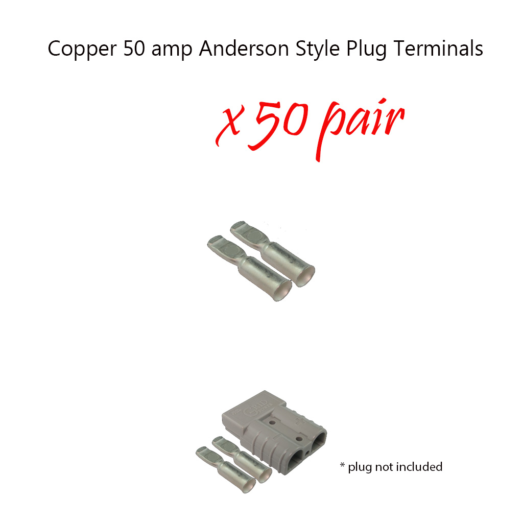 50 amp Anderson Plug Copper Terminals