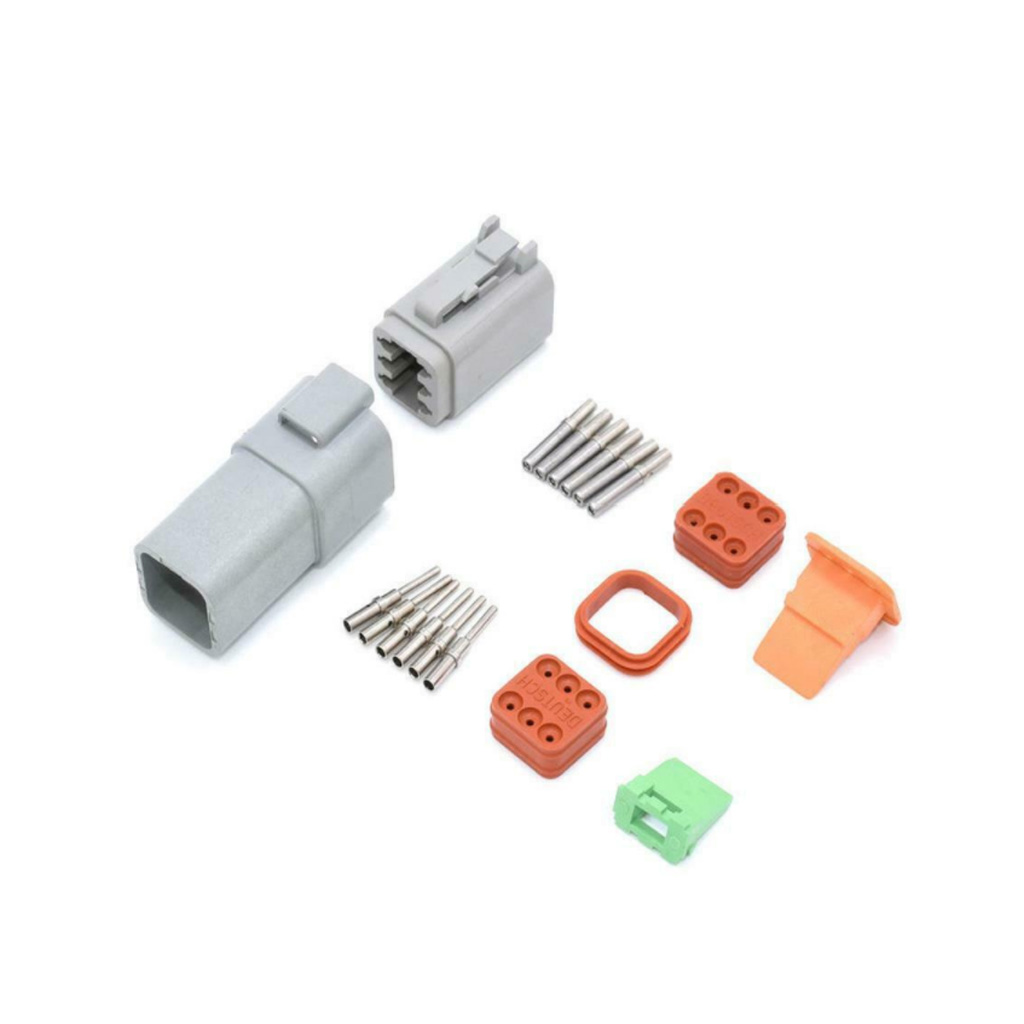 Deutsch Plug 2 pin to 12 pin Solid or 'F' Electrical Connectors Waterproof - Image 9