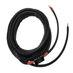 Alternative view of 6m x 6mm 12v Extension Lead 50a Red Anderson Style Connector 30a Midi Split Tube