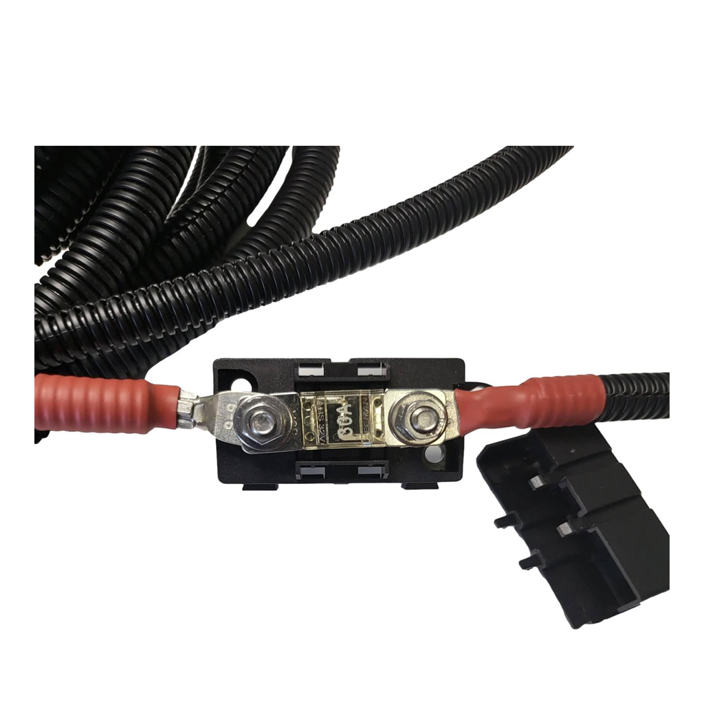 6m x 6mm 12v Extension Lead 50a Red Anderson Style Connector 30a Midi Split Tube - Image 3