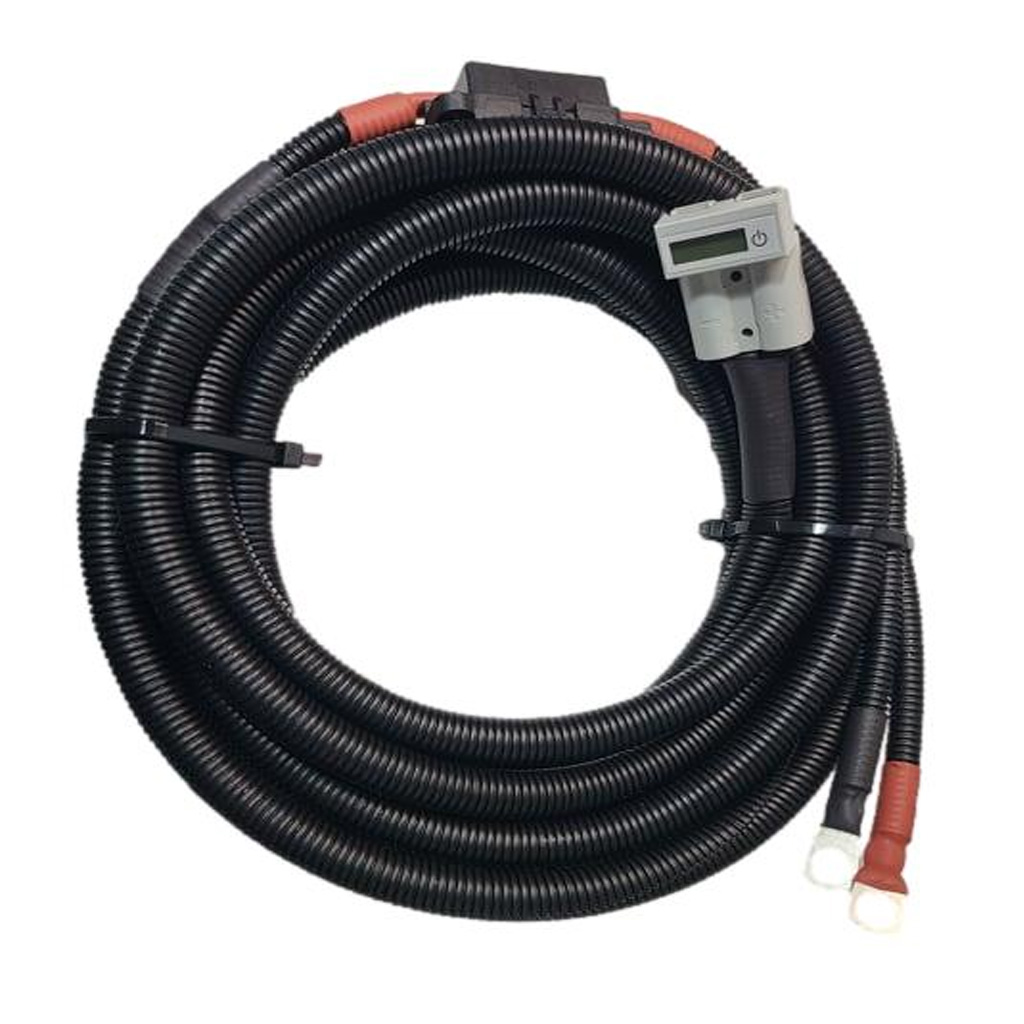 8 B&S 6m Extension Lead with 50a Anderson Volt Meter
