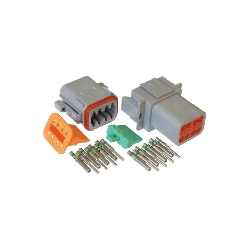 Deutsch Plug 2 pin to 12 pin Solid or 'F' Electrical Connectors Waterproof - Image 11