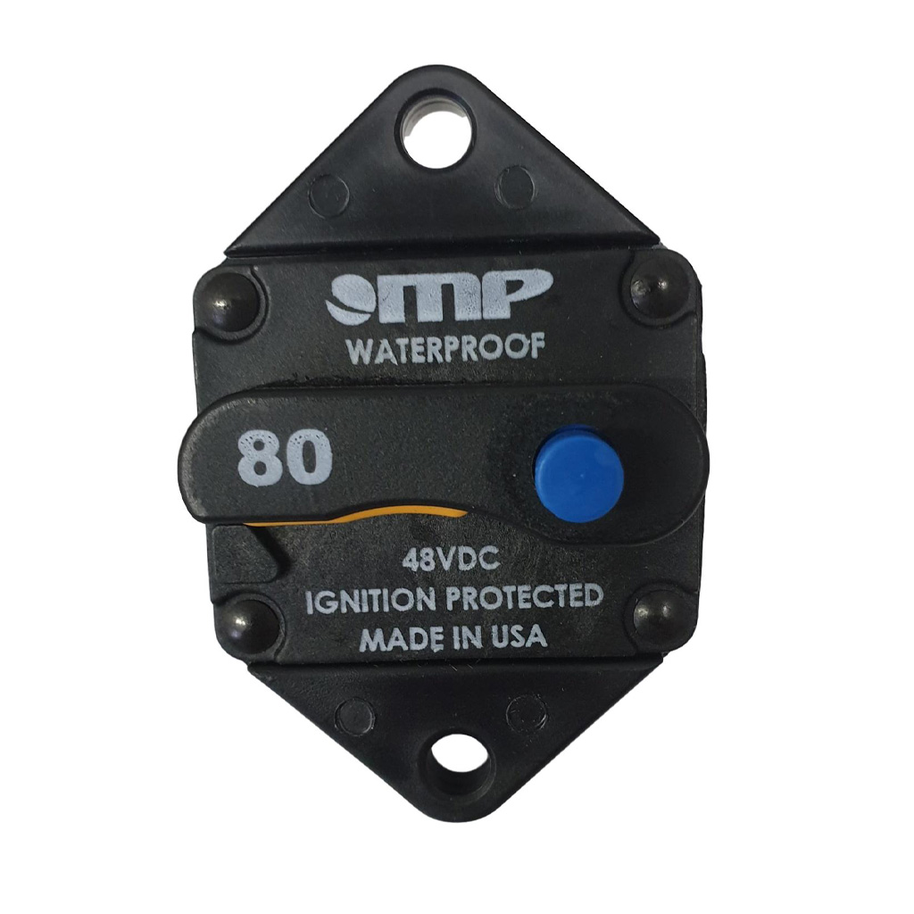 Circuit Breaker 80 amp Panel Mount Resettable Waterproof USA Brand - Image 3