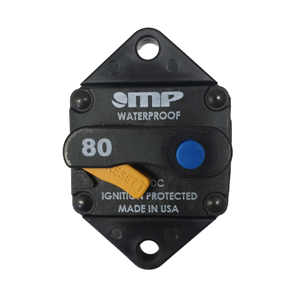 80 amp circuit breaker manual reset mp brand front tripped