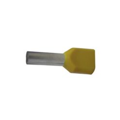50 pre insulated twin core bootlace terminal