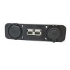 50a Anderson Plug Dual USB Cig Socket - Panel Mount