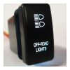 Ford Ranger / Mazda BT50 Off Road Switch White Back Light