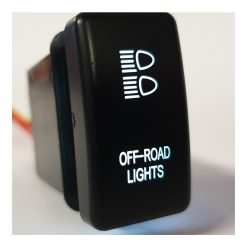 Ford Ranger / Mazda BT50 Off Road Switch White Back Light
