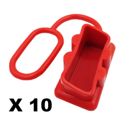 Dust Cap Red Suit 50 Amp Anderson Plug