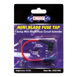 Alternative view of Charge Mini Blade Fuse Tap 15 amp Circuit Extender