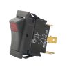 Rocker Switch On / Off Red LED 12v