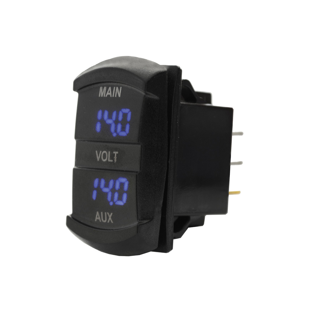 dual volt meter - panel mount