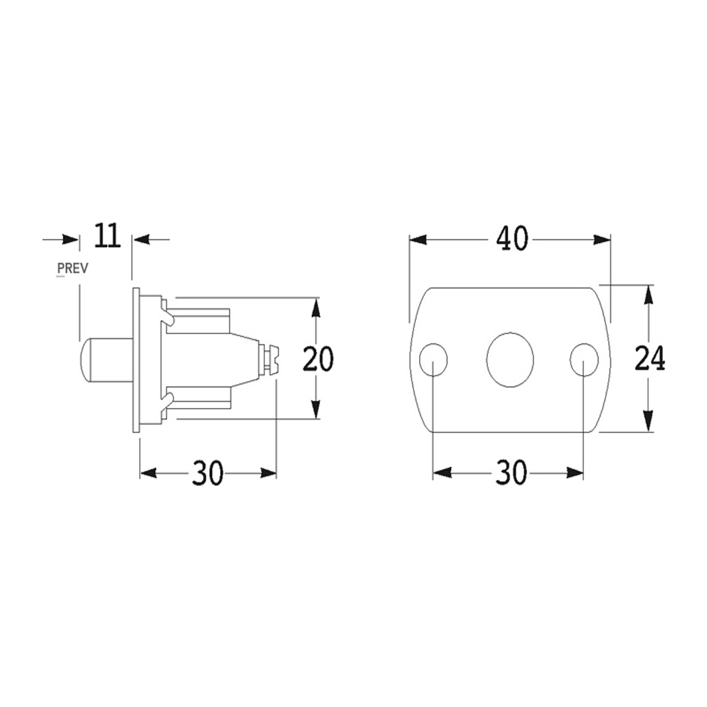 Hella Door Contact Switch 12 volt - Image 2