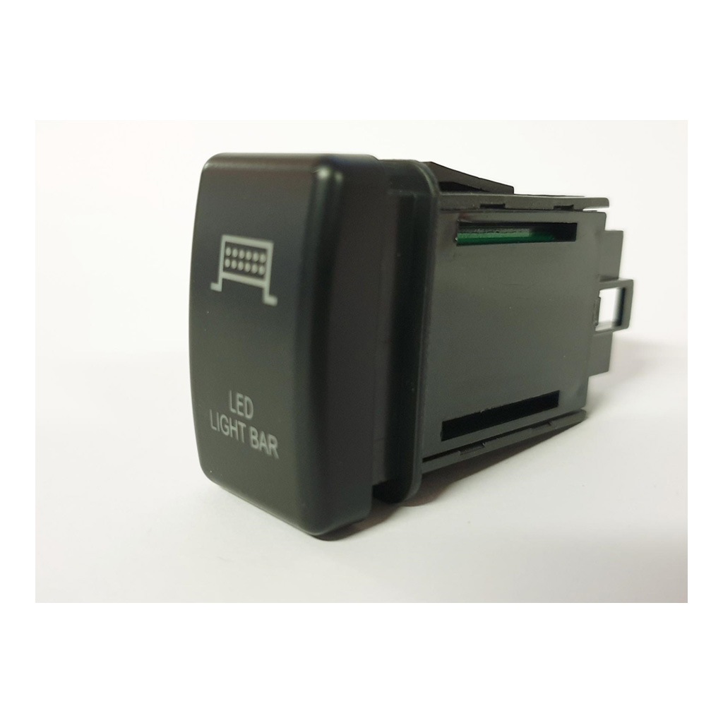 Ford Ranger / Mazda BT50 LED Light Bar Switch White Back Light - Image 2