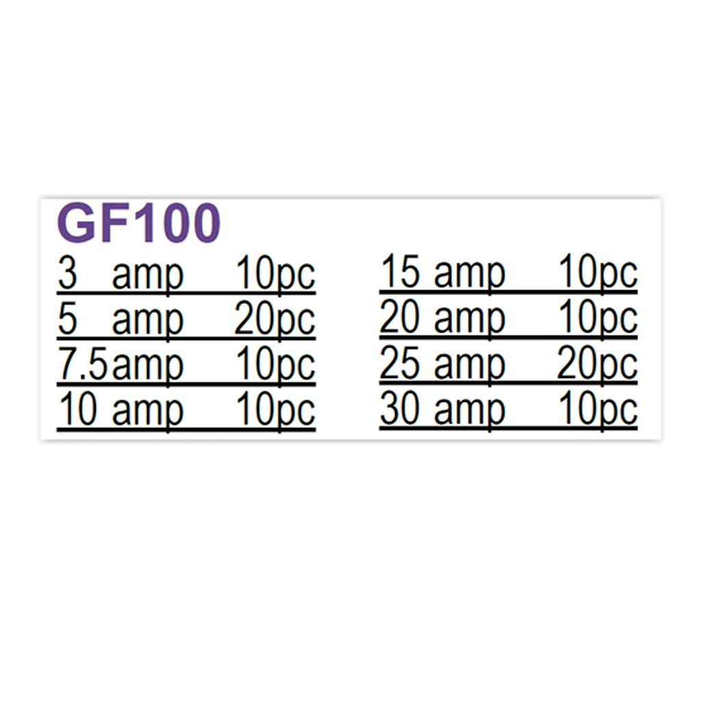 Charge 100pc Glass Fuse Kit 5 - 30 amp - Image 3