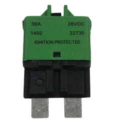 Alternative view of BUSSMANN 30AMP 12-24V Resettable Blade Fuse Circuit Breaker Manual Reset