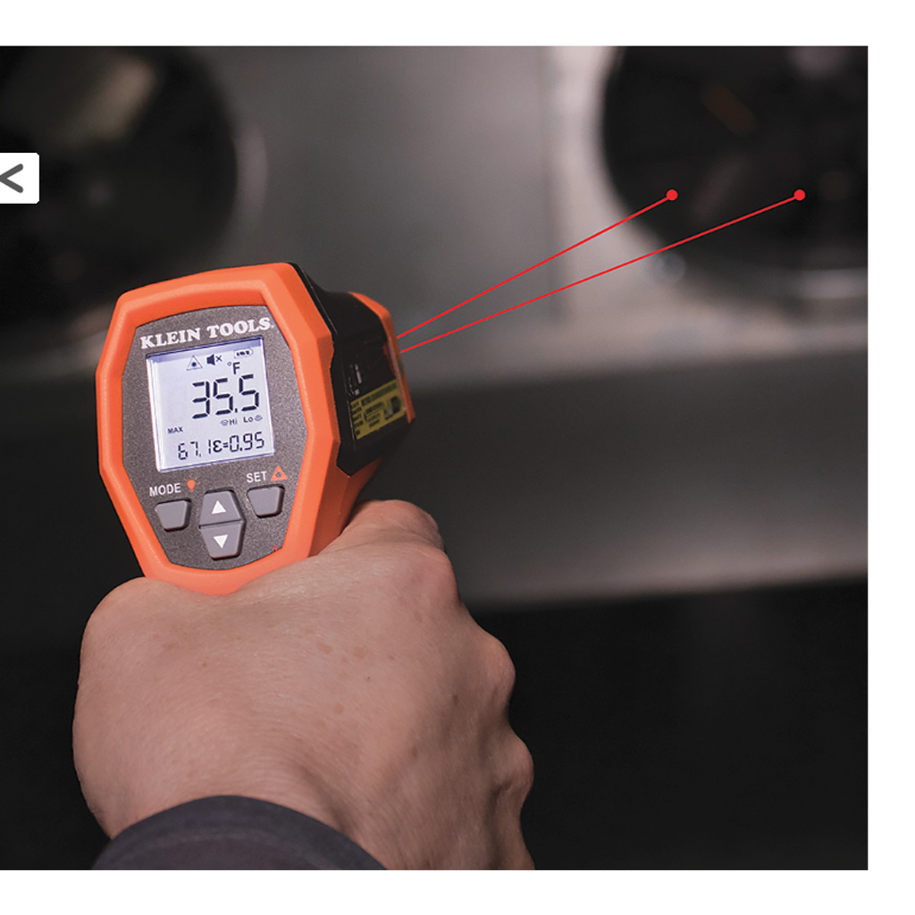 Klein Dual-laser infrared thermometer - 20:1 -40 to 650°C - Image 3