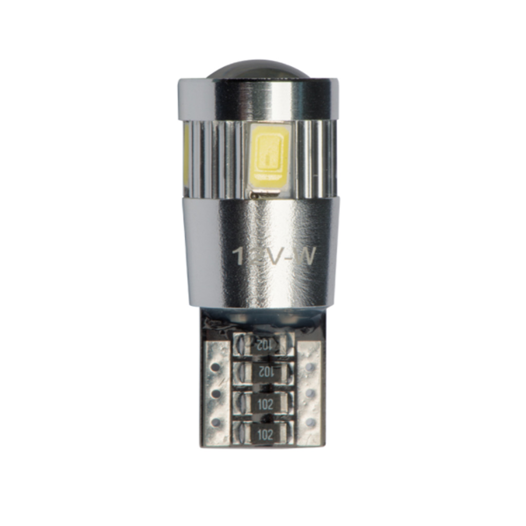 JW Speaker LED 12v Bulb Wedge Base White Light Twin Pack - Image 2