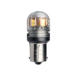 Alternative view of JW Speaker LED P21W Bulb 12/24v Bayonet Base White Light Twin Pack