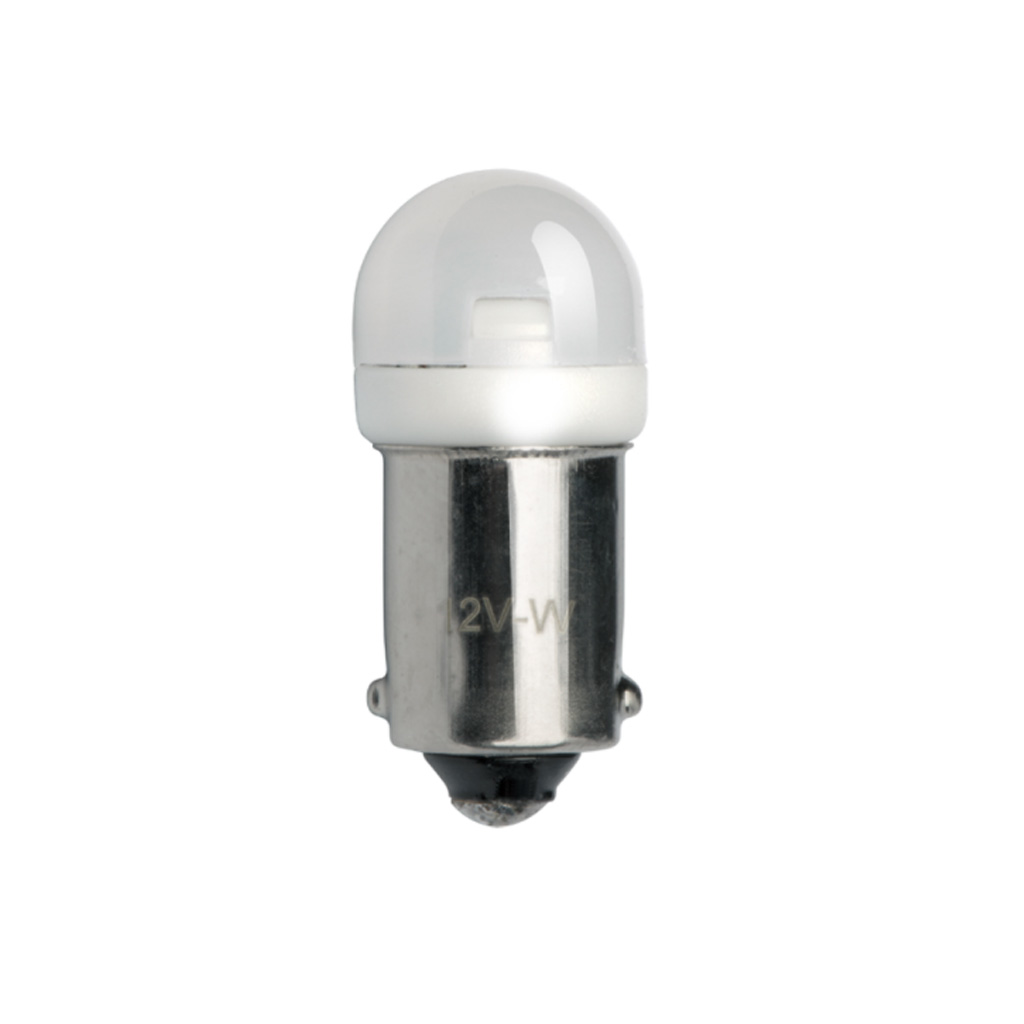JW Speaker LED 12v Bulb BA9s Bayonet Base White Light Twin Pack - Image 2