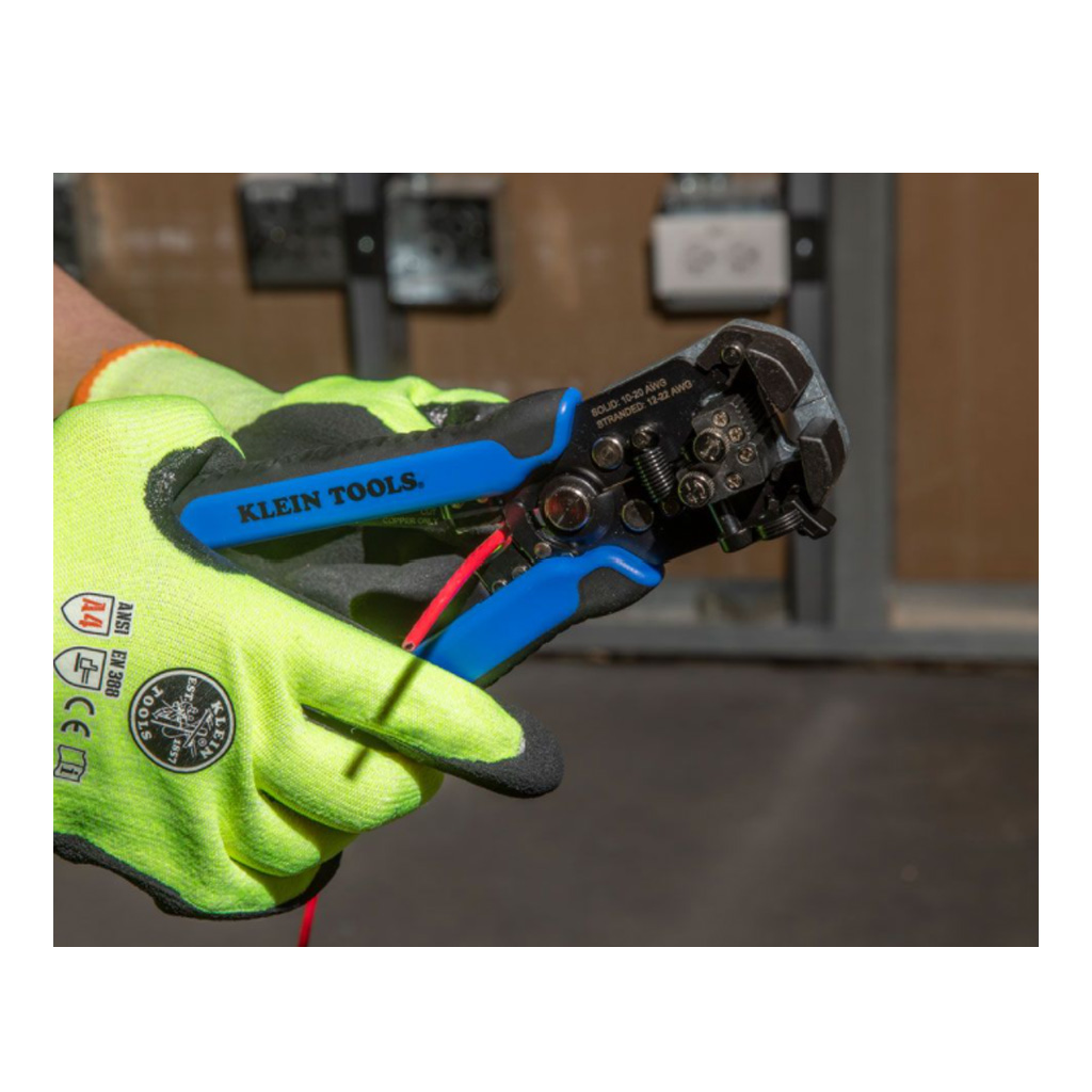 Klein Wire Stripper and Cutter Self Adjusting 12 - 22awg Stranded - Image 9