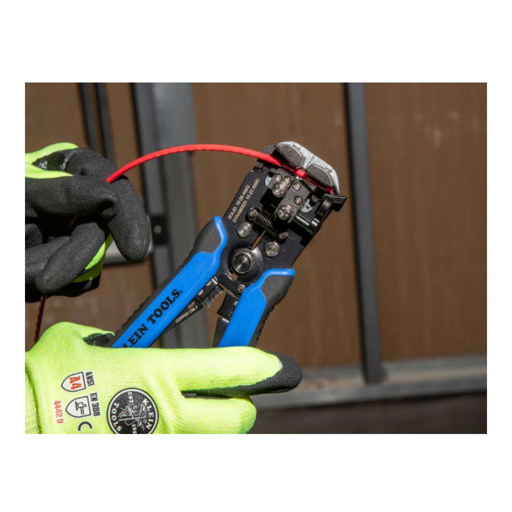 Klein Wire Stripper and Cutter Self Adjusting 12 - 22awg Stranded - Image 10
