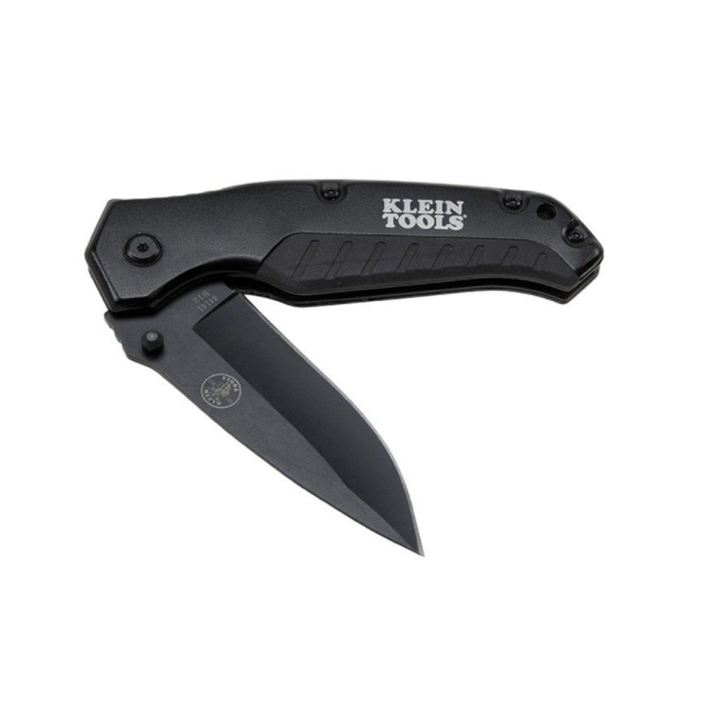 Klein Pocket Knife Black Drop Point Blade - Image 2